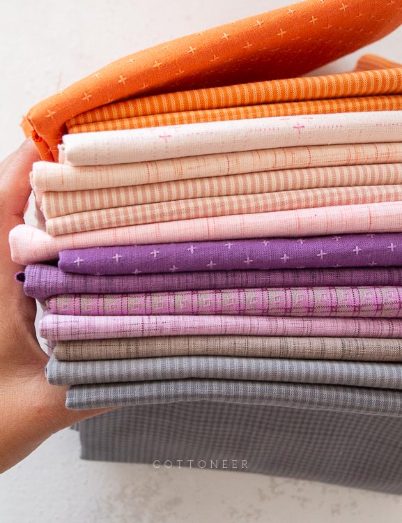 Textured Cotton Woven Fabrics Cottoneer Fabrics