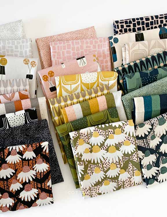 Upholstery Sewing & Fiber Perennial by Sarah Golden for Andover Fabrics