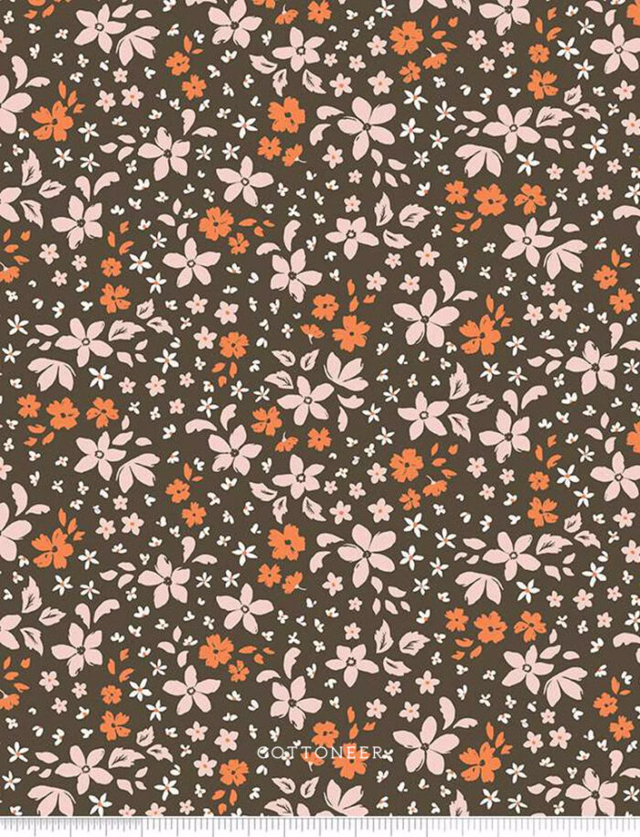 Petals Brown | Winged Medley by Katherine Lenius