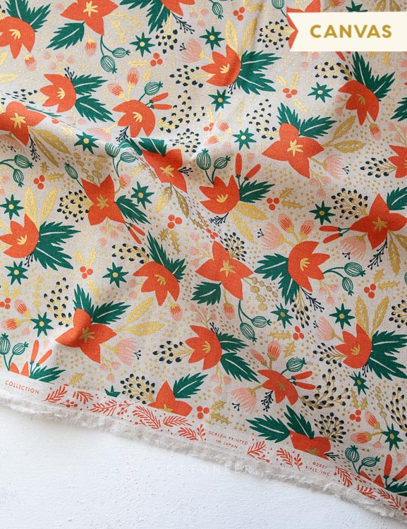 Holiday Classics Fat Quarter Bundle by Rifle Paper Co for Cotton Steel