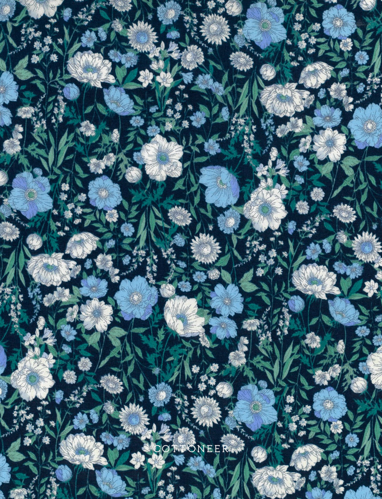 poppies-navy-blue-cotton-lawn-flownny-kokka