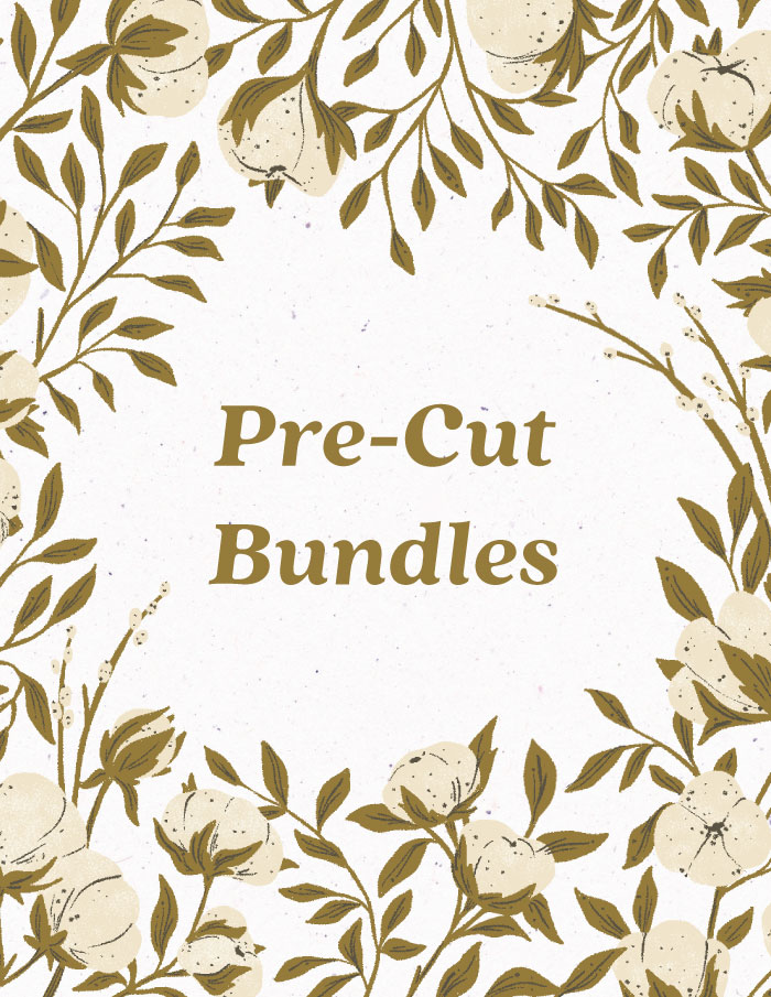 Precut Fabric Bundles Available at Cottoneer Fabrics!