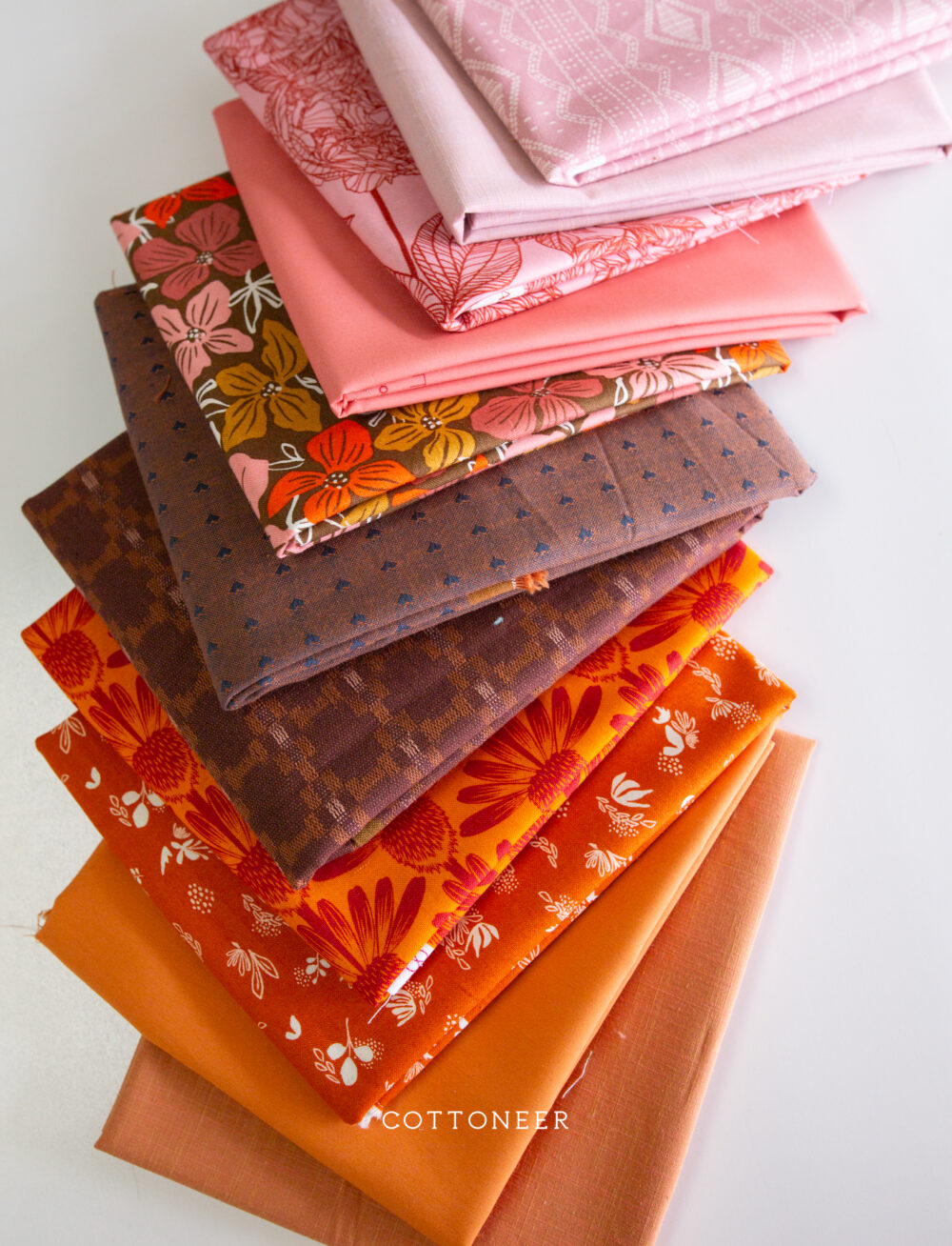 Color Coordinated Fabric Bundles & Quilt Kits | Cottoneer Fabrics