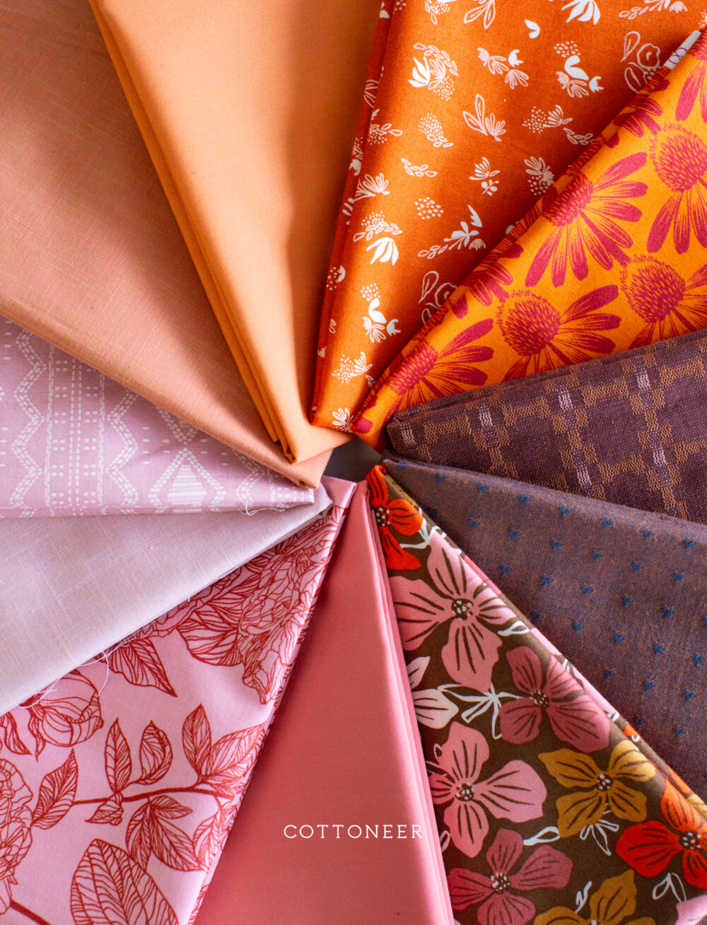 Color Coordinated Fabric Bundles & Quilt Kits | Cottoneer Fabrics