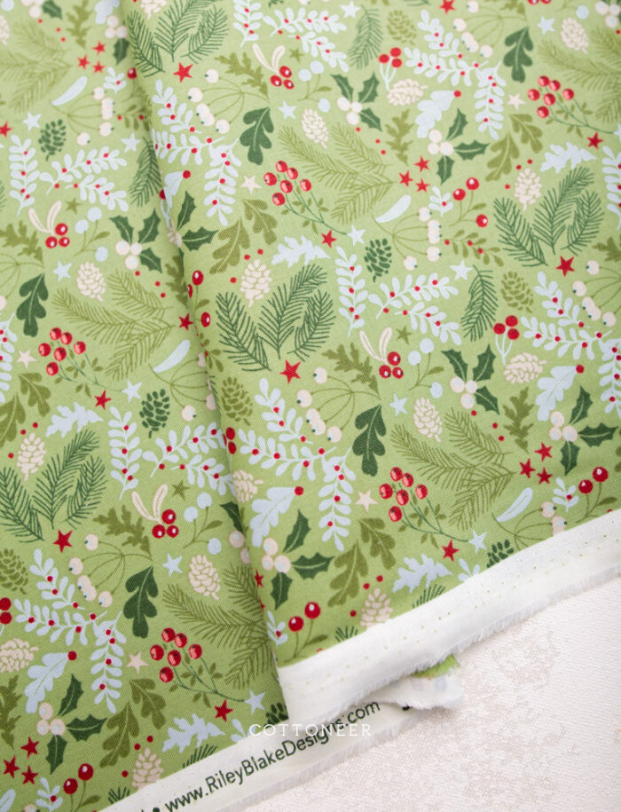 Berries and Boughs Green | Santa's Tree Farm by Lisa Audit - Image 2