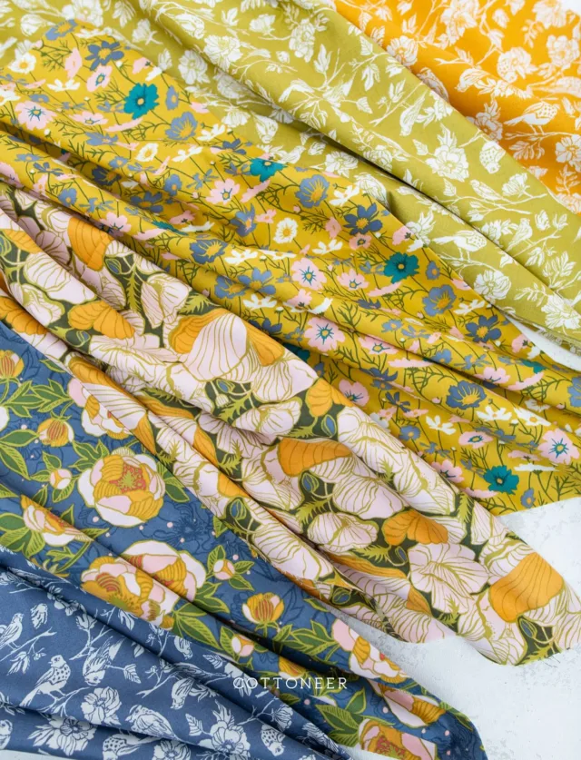Love us these bohemian-inspired florals from the fantastic @monalunadesign! This dreamy collection is inspired by the florals of the 70s — think styled poppies, flowering branches, and that perfect blend of folk-meets-groove.
-
Lush Life is 100% organic high density cotton.
-
#cottoneer #cottoneerfabrics #cottoneerbundles #lushlifefabric #monalunafabric #monalunaforwindham #organiccottonfabric #fabricshop #fabricstore #quiltersofawesome #quiltersofinstagram #quilt