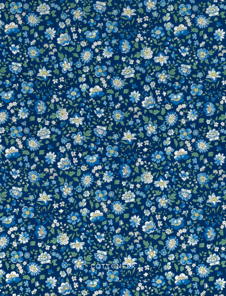 scattered-blooms-blue-cotton-lawn-flownny-kokka