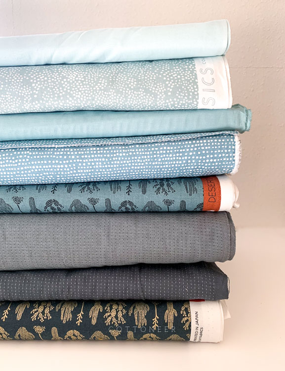 Color Coordinated Fabric Bundles & Quilt Kits Cottoneer Fabrics