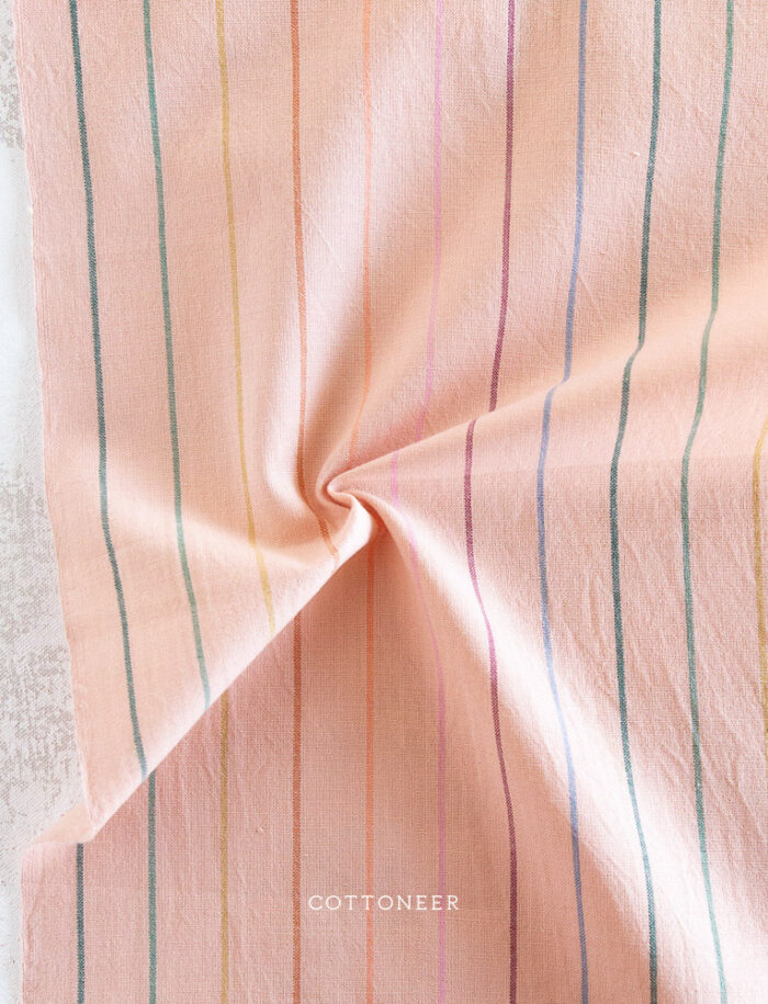 PREORDER Skinny Stripe in Shell | Lucky Loom by Fableism Supply Co - Image 2