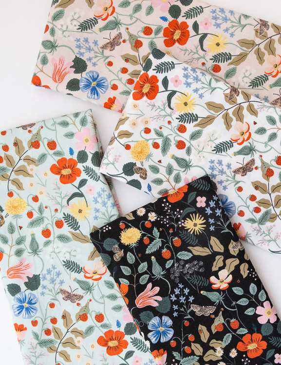 strawberry fields fabric by moda