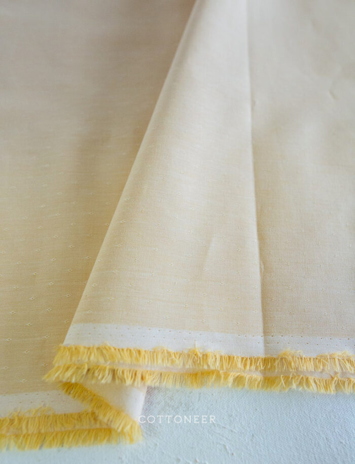Dots in Honeysuckle | Wildflower Wovens by Suzy Quilts - Image 2