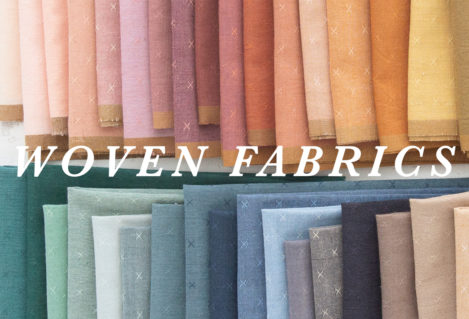 textured, yarn-dyed, woven fabrics!