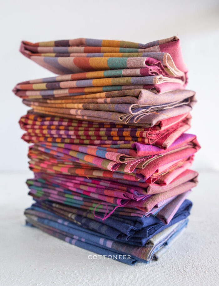 Narrow Stripe Tomato | Woven Stripes by Kaffe Fassett - Image 5